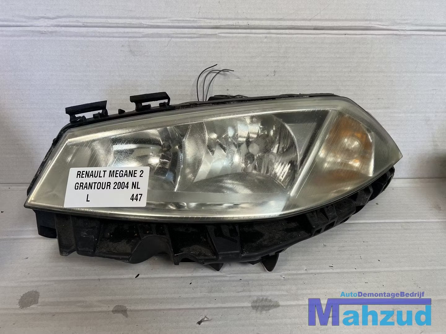 RENAULT MEGANE 2 Links koplamp 2003-2009, Auto-onderdelen, Renault Group, Gebruikt, Contact.group@renault.com, Renault