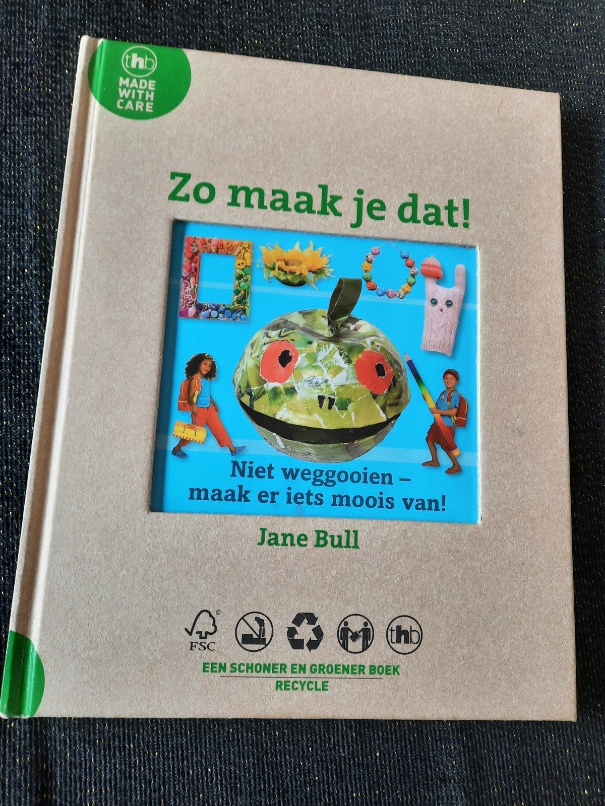 Zo maak je dat! Knutselboek van afval - Jane Bull, Ophalen of Verzenden, Nieuw, Jane Bull, 3 tot 4 jaar