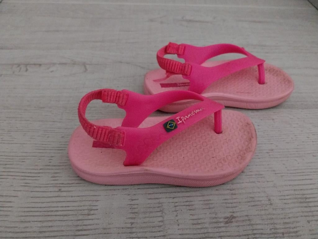 Ipanema slippers roze maat 22-23, Gebruikt, Meisje, Ipanema, Schoenen