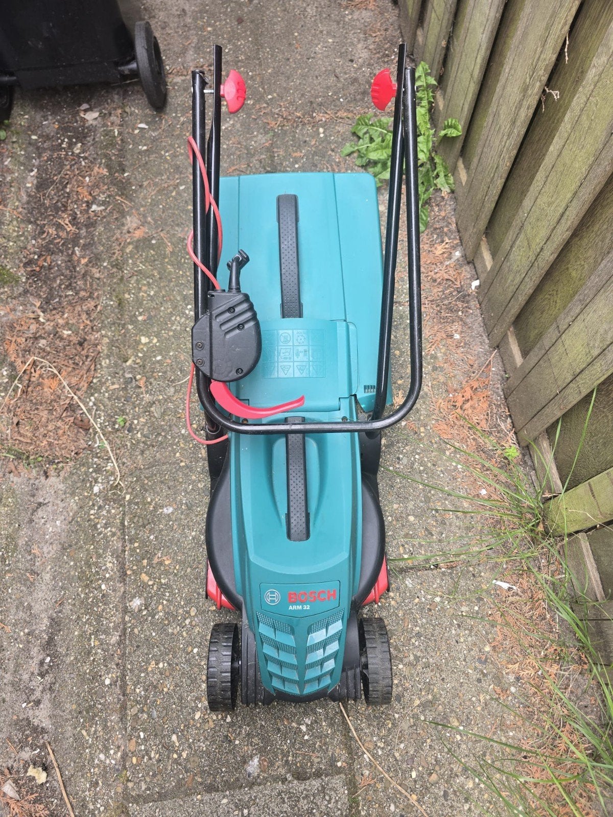 Bosch grasmaaier, Cirkelmaaier, Gebruikt, Elektrische grasmaaier, Ophalen of Verzenden