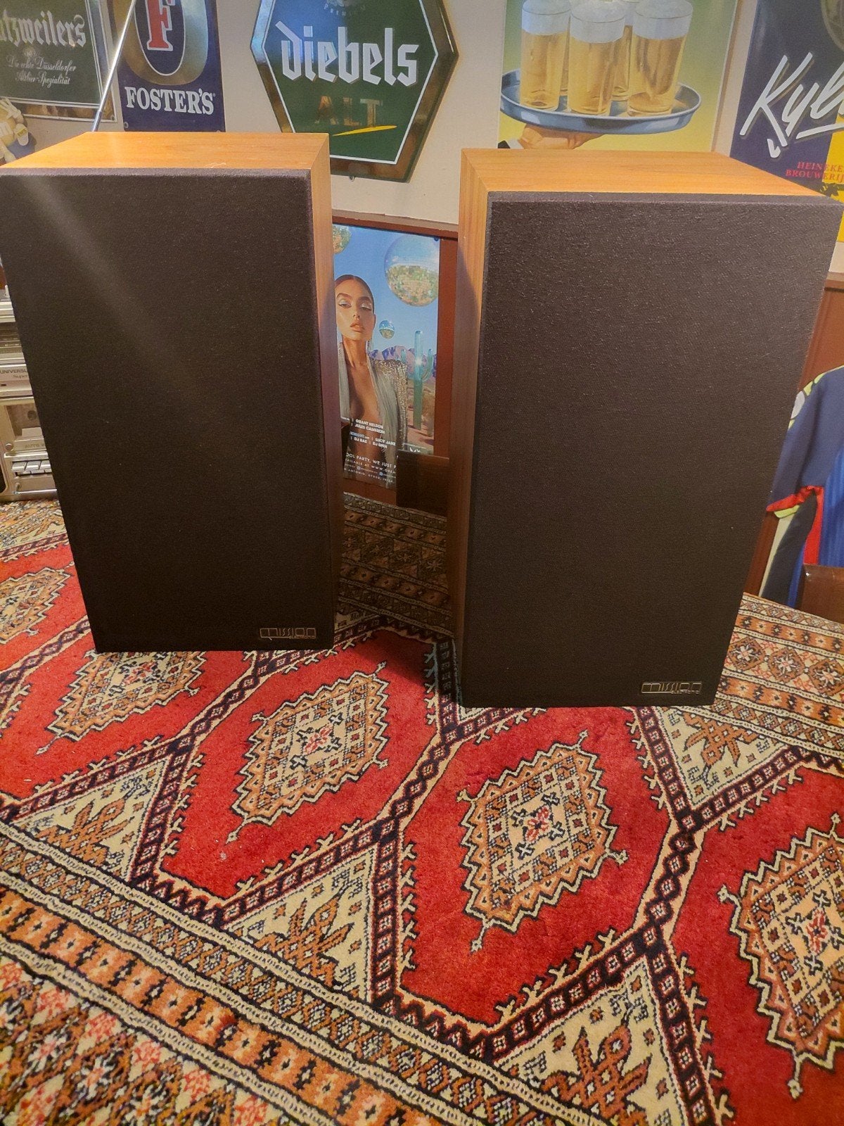 Mission 700s Luidsprekers - Klassiek Geluid met Kantteken, Audio, Tv en Foto, Ophalen, Stereo speakers, Gebruikt, 60 tot 120 watt