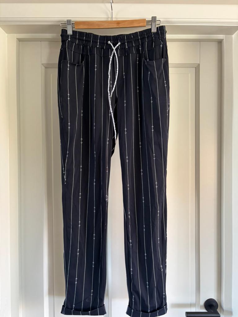 > Mooie broek, HV Society!, Maat 38/40 (M), Blauw, Ophalen of Verzenden, Zo goed als nieuw