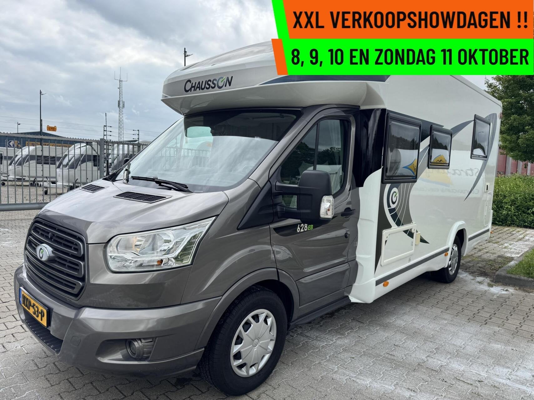 Foto 2 van Chausson 628 EB FLASH LIMITED ED,QUEENSBED,HEFBED,22292 KM!