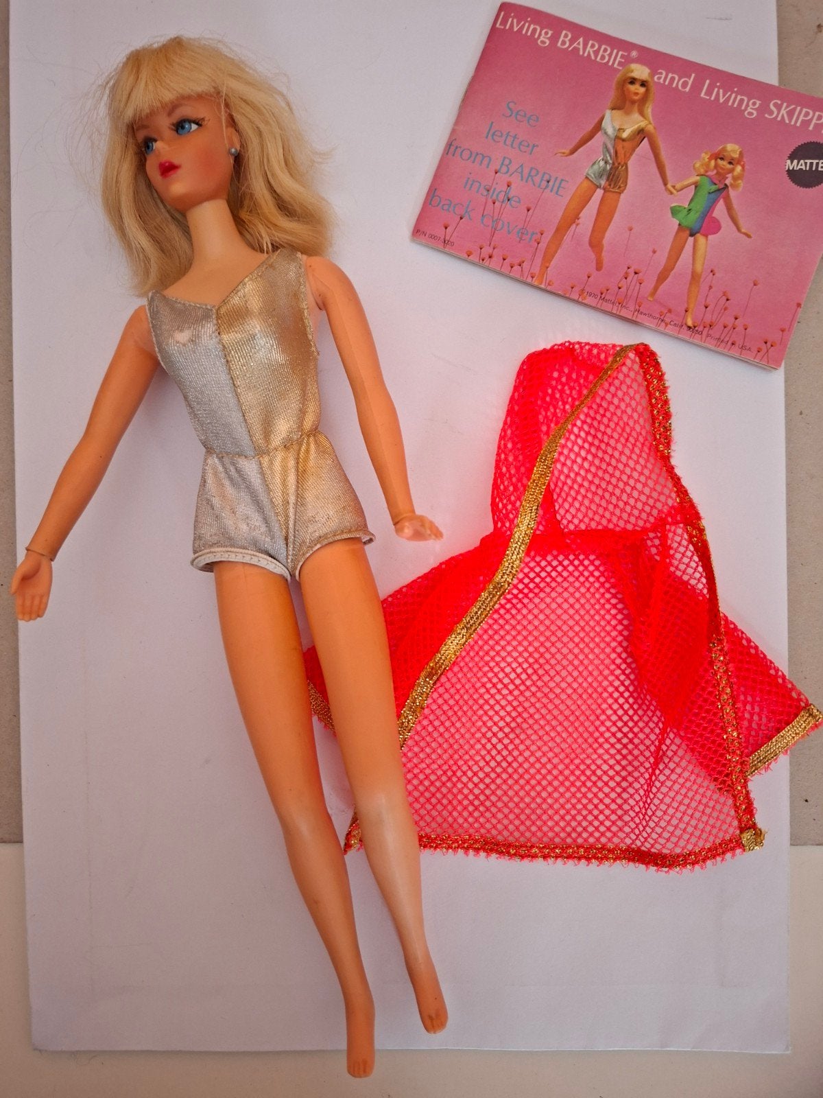 vintage dramatic living barbie doll pop 70ejaren, Verzenden, Fashion Doll