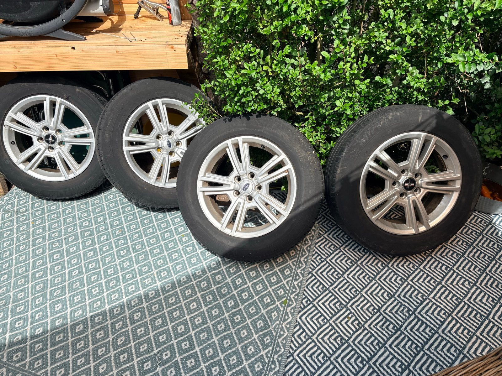 Sportieve 17 inch velgen voor Ford Mustang V, Auto-onderdelen, Banden en Velgen, Ophalen, Gebruikt, Velg(en), 17 inch