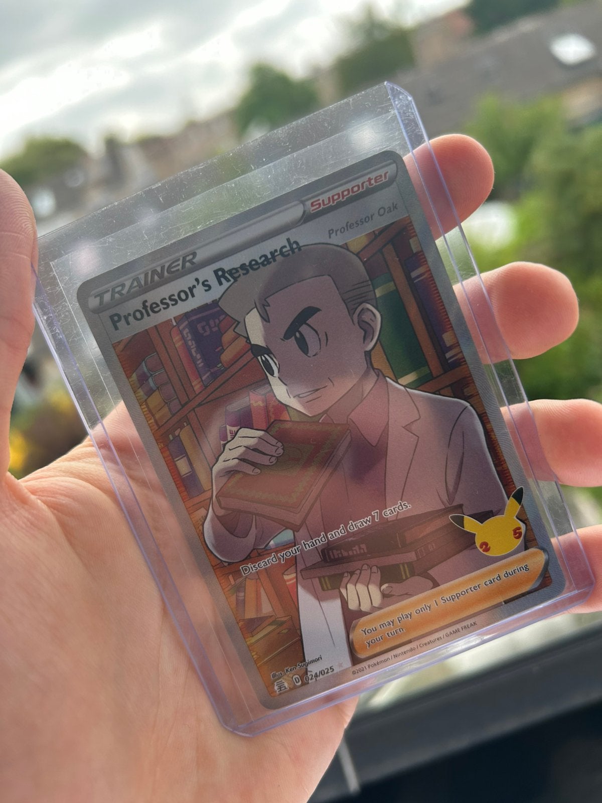 Professor’s Research Full Art – Pokémon Celebrations, Hobby en Vrije tijd, Verzamelkaartspellen | Pokémon, Verzenden, Nieuw, Losse kaart