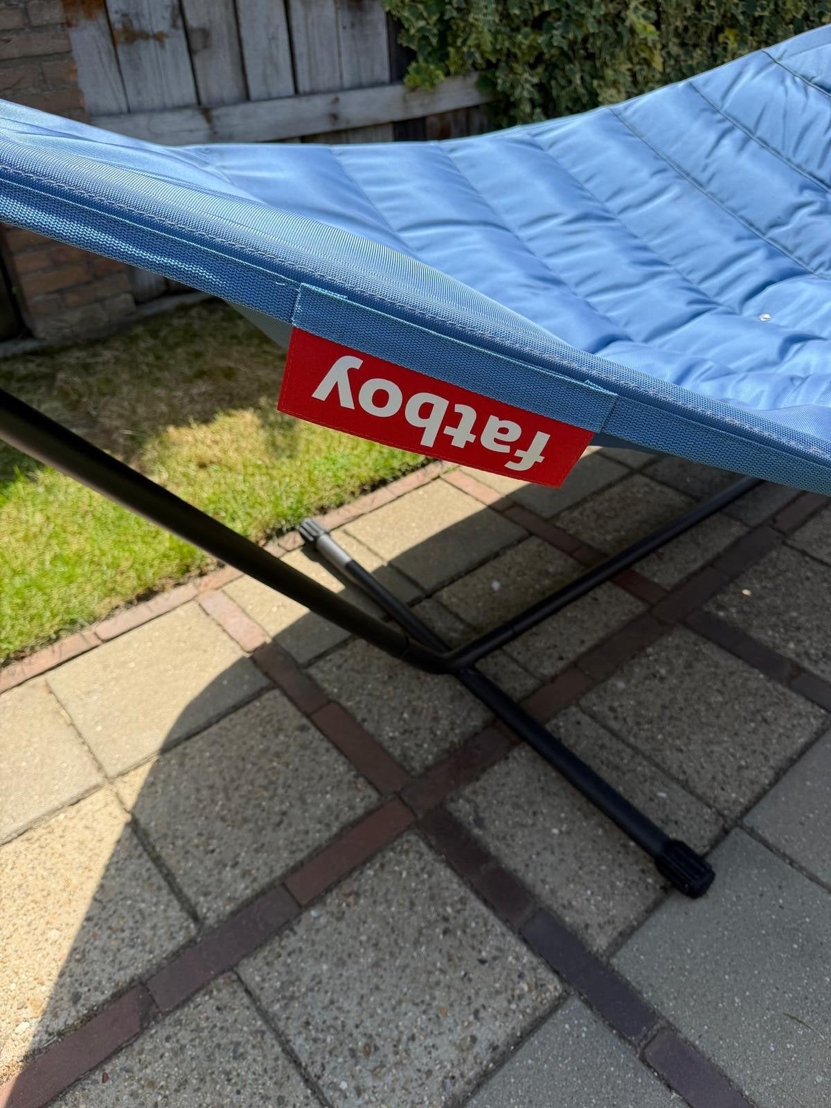 Fatboy Headdemock hangmat incl. standaard en cover, Tuin en Terras, Hangmatten, Ophalen, Binnen, Meerpersoons, Zo goed als nieuw