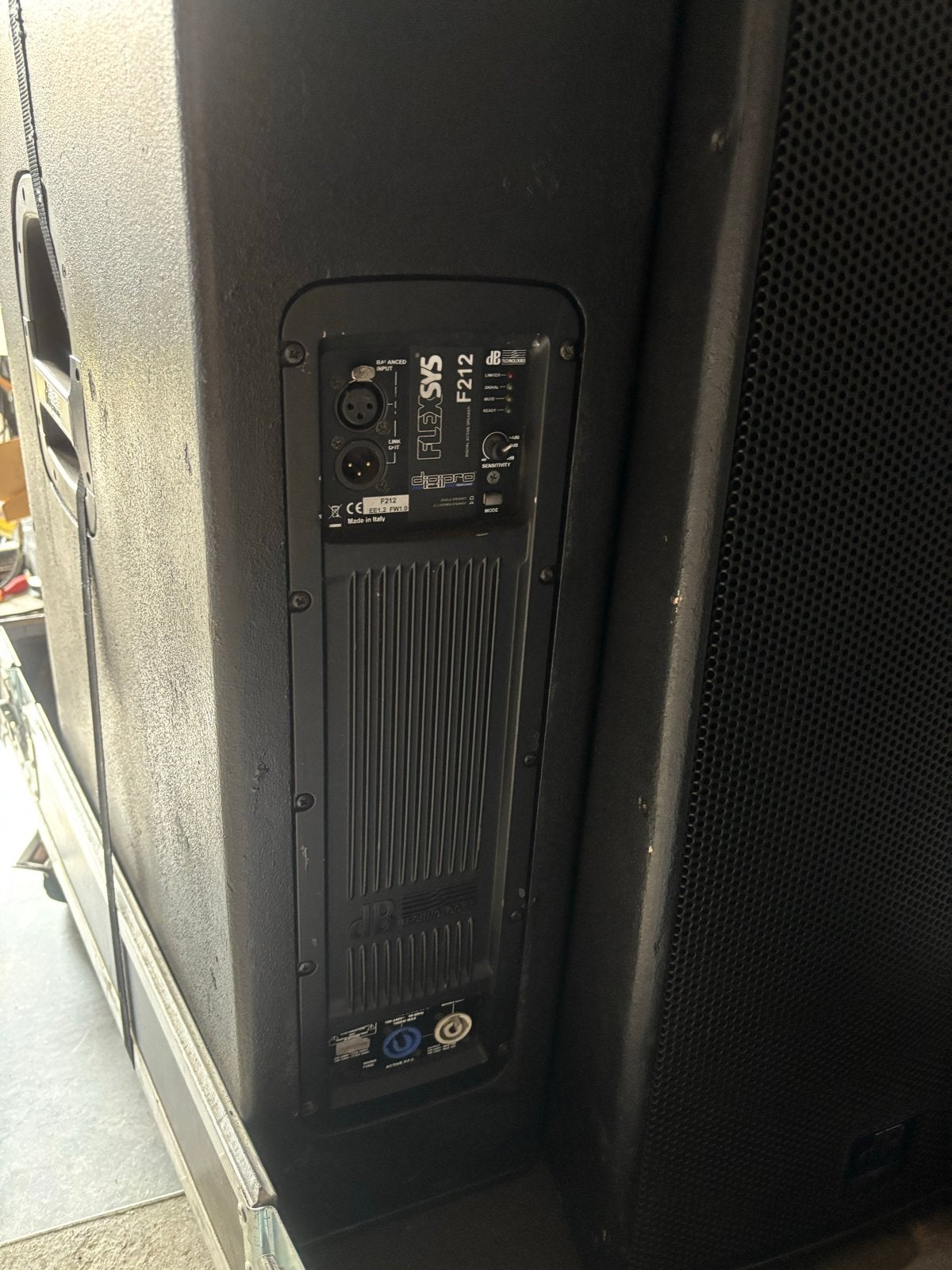 DB Technologies Flexsys F212 luidspreker - Gebruikt, 100% st, Gebruikt, 120 watt of meer, Front, Rear of Stereo speakers, Ophalen