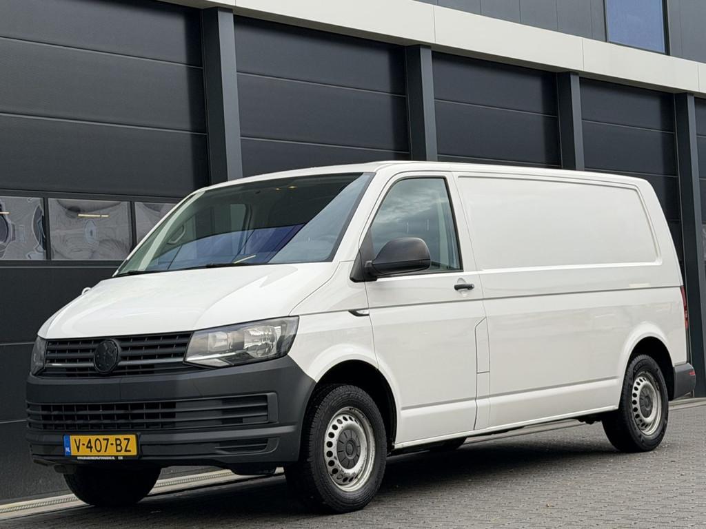Volkswagen Transporter 2.0 TDI L2-H1 Airco EURO-6 (bj 2017), Auto's, Bestelauto's, Euro 6, Volkswagen, 116 pk, Wit