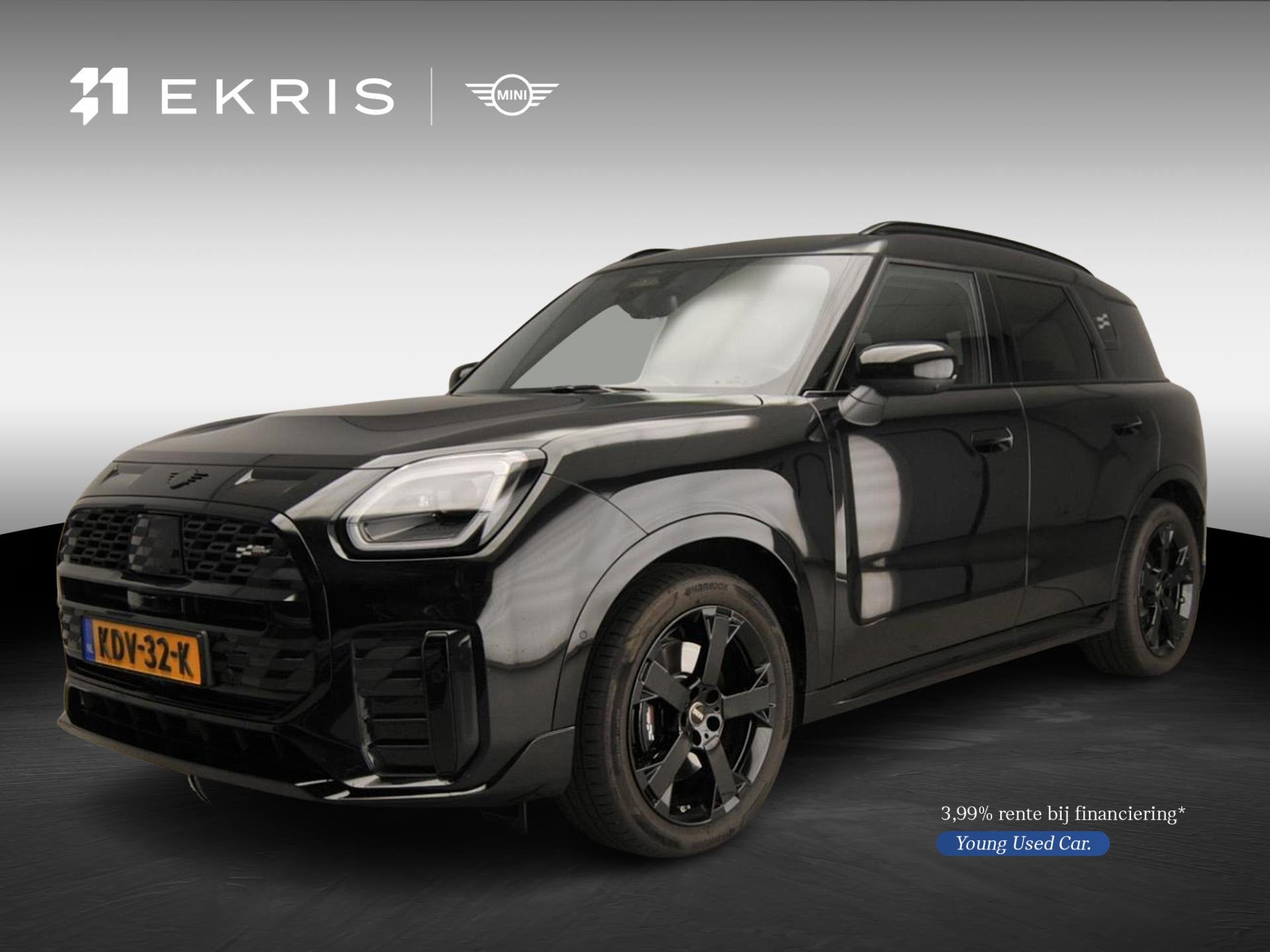 MINI Countryman 1.5 C John Cooper Works L Comfort Access | P, Stof, Met garantie (alle), Zwart, Origineel Nederlands