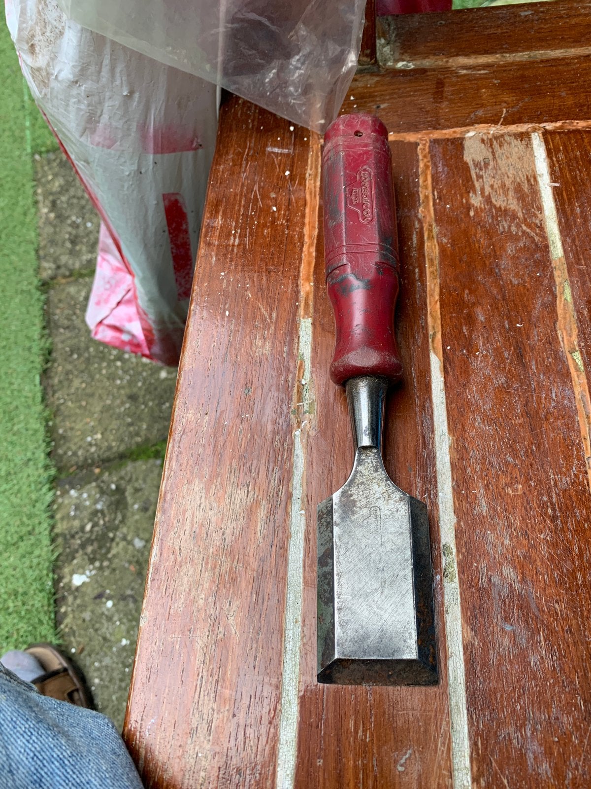 38mm nooitgedagt 100+heft=215mm, Antiek en Kunst, Antiek | Gereedschap en Instrumenten, Ophalen of Verzenden
