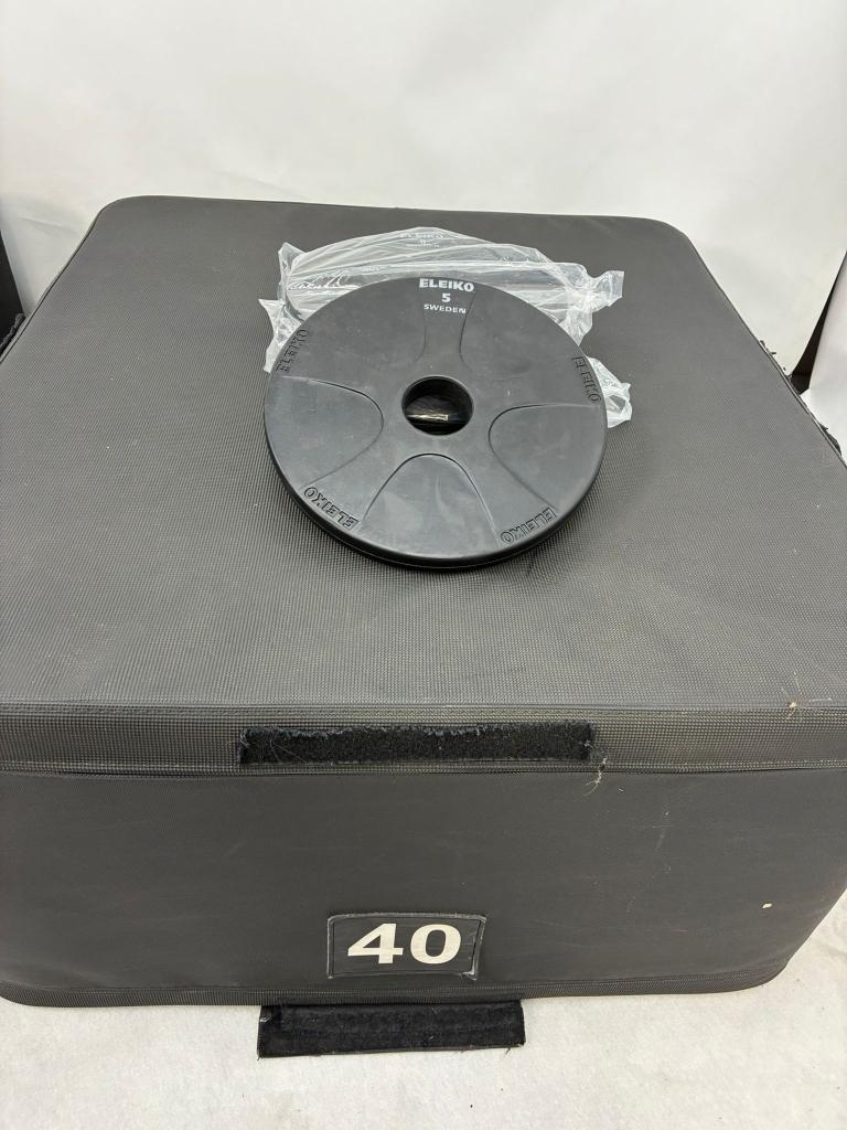 Eleiko Vulcano plates 5KG, Niet ingevuld, Zo goed als nieuw, Ophalen, Niet ingevuld