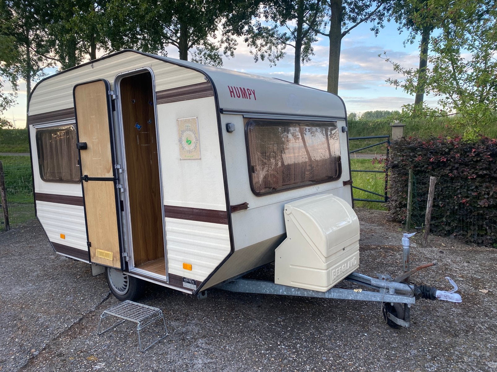 Bergland 310 oldtimer, Caravans en Kamperen, Particulier, 500 - 750 kg, Luifel