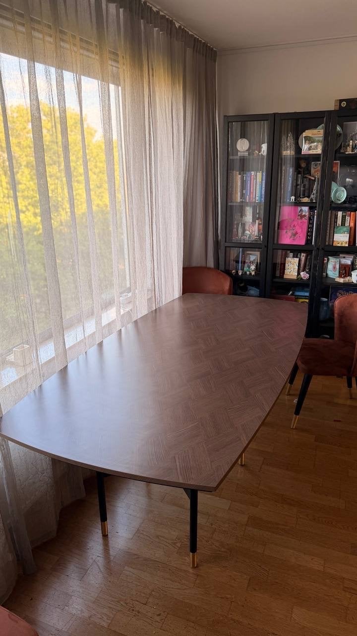 Dorian eettafel van Enza Home - 205x105 - zo goed als nieuw, Ophalen, 100 tot 150 cm, Zo goed als nieuw, 150 tot 200 cm