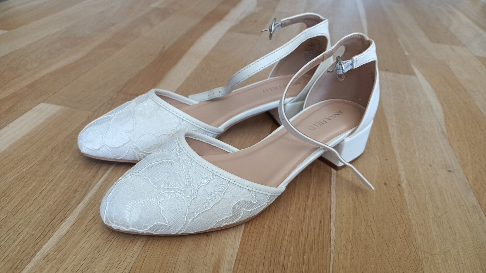 Nieuwe Anna Field schoenen met kant - Maat 40, Kleding | Dames, Schoenen, Anna Field, Schoenen met lage hakken, Wit, Nieuw
