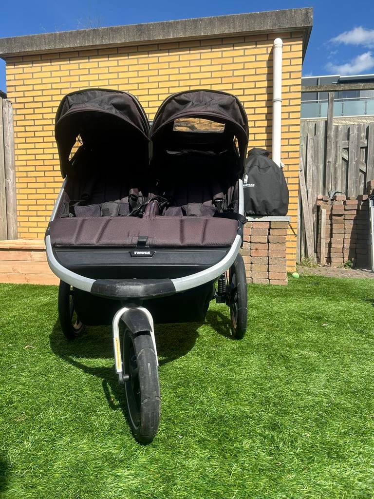 Thule Urban Glide 2 dubbele sportbuggy, Ophalen, Zo goed als nieuw, Overige merken