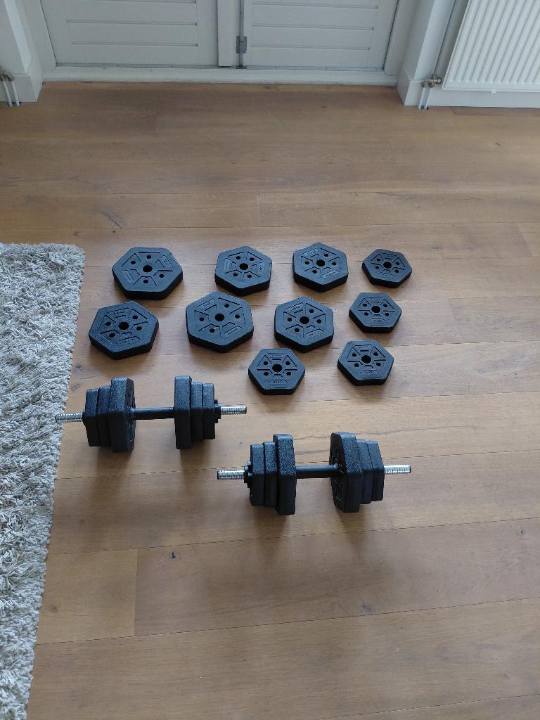 Dumbells Halter Gewichten 40kg!, Sport en Fitness, Fitnessmaterialen, Ophalen, Nieuw, Dumbbell