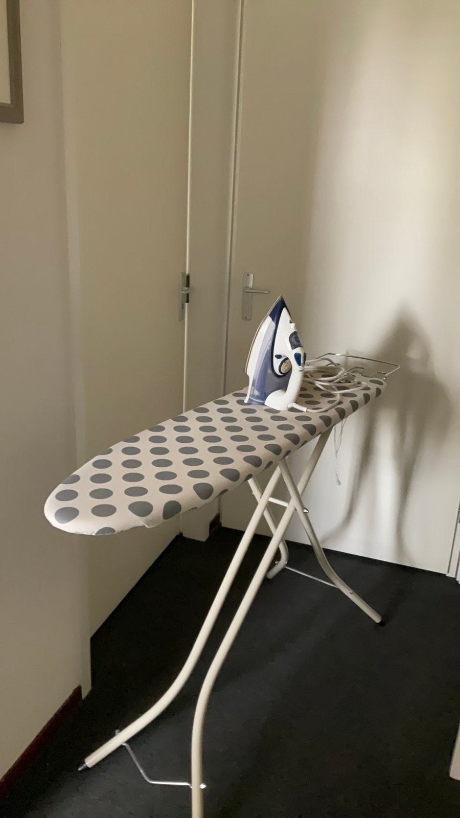 Brabantia strijkplank incl. Philips stoomstrijkijzer, Ophalen, Gebruikt, Strijkijzer met snoer