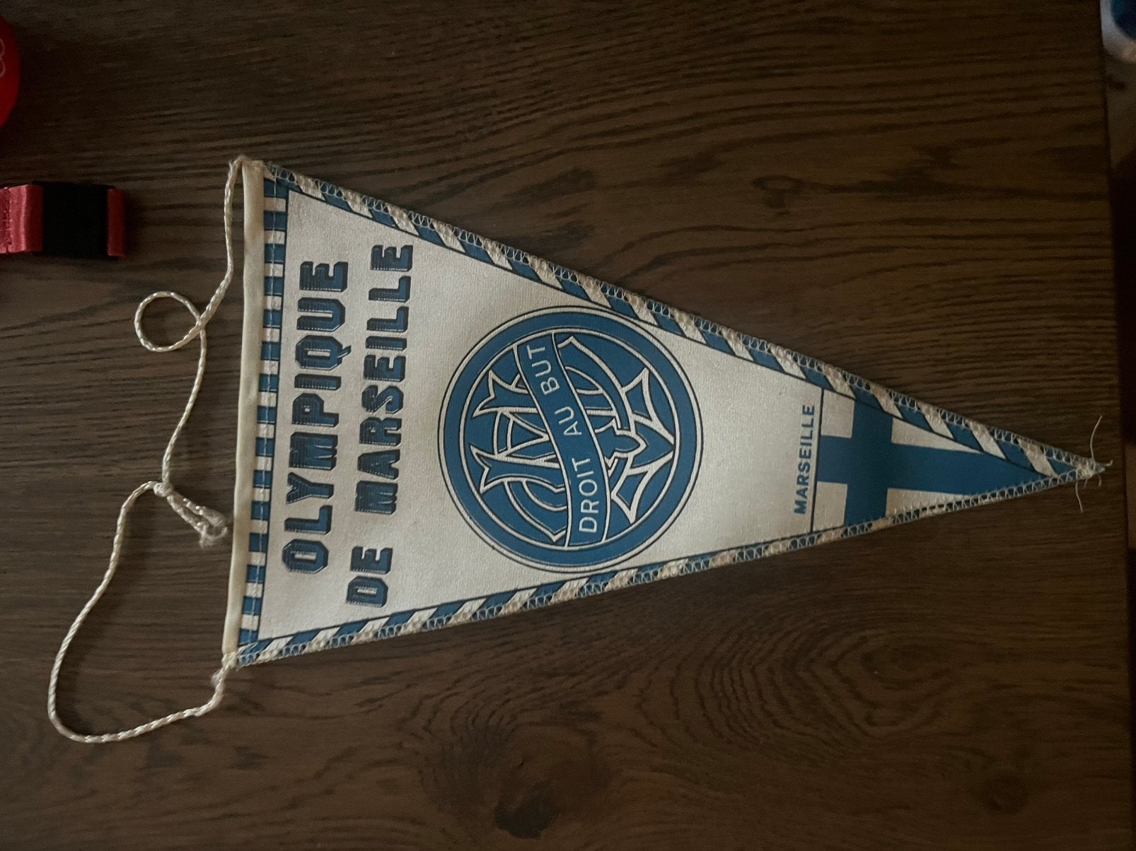 VAANTJE OLYMPIQUE MARSEILLE, Ophalen of Verzenden, Zo goed als nieuw, Buitenlandse clubs, Vaantje of Sjaal