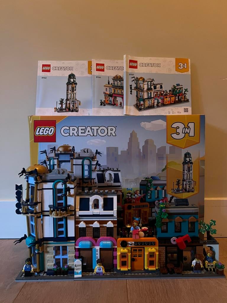 Lego Hoofdstraat |set 31141, Kinderen en Baby's, Speelgoed | Duplo en Lego, Lego, Ophalen of Verzenden, Zo goed als nieuw, Compleet