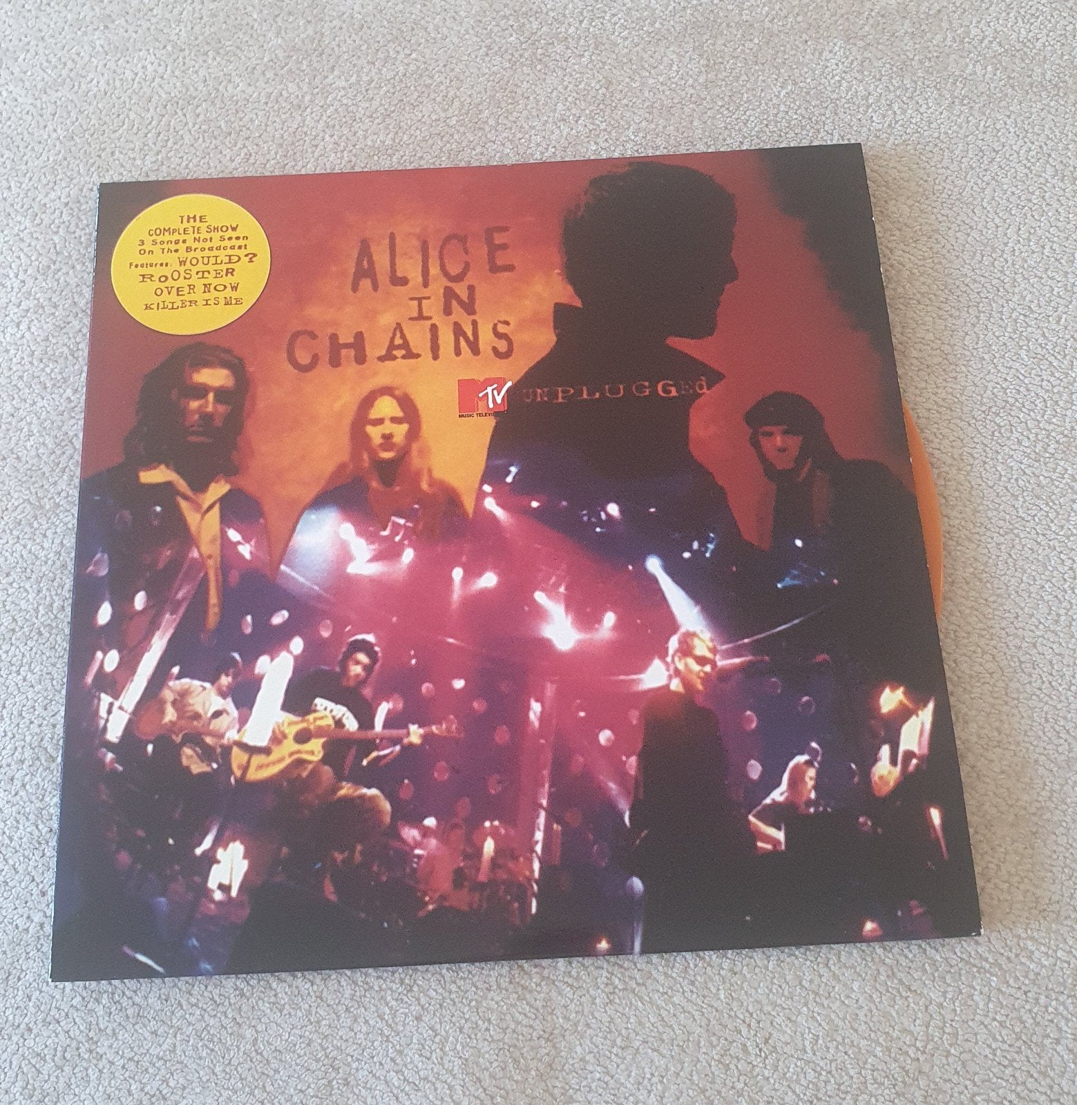 Alice in Chains - Unplugged Vinyl (Zo goed als nieuw) €70, Ophalen of Verzenden, Zo goed als nieuw, 12 inch