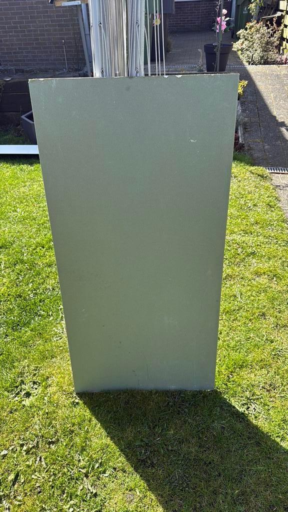 Groene gipsplaat, Doe-het-zelf en Verbouw, Platen en Panelen, Ophalen, Nieuw