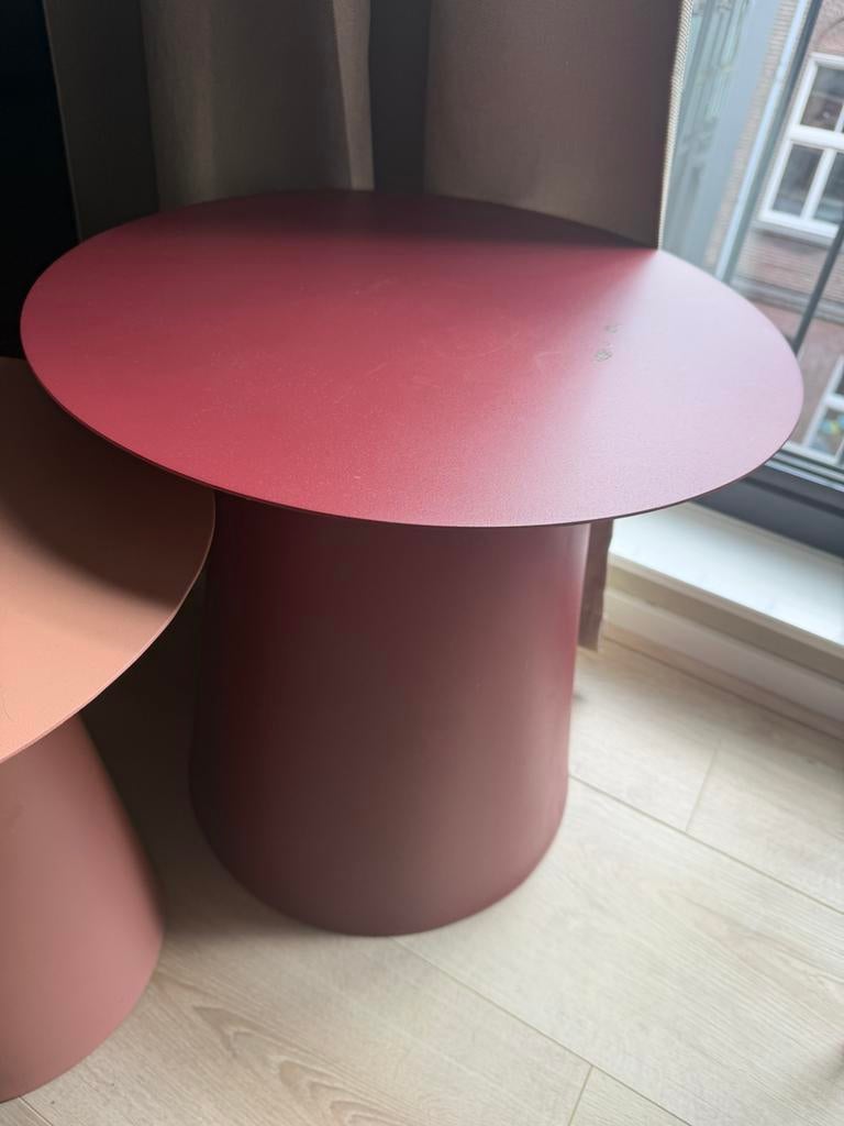 Salontafels, Huis en Inrichting, 45 tot 60 cm, Minder dan 55 cm, Rond, Ophalen of Verzenden