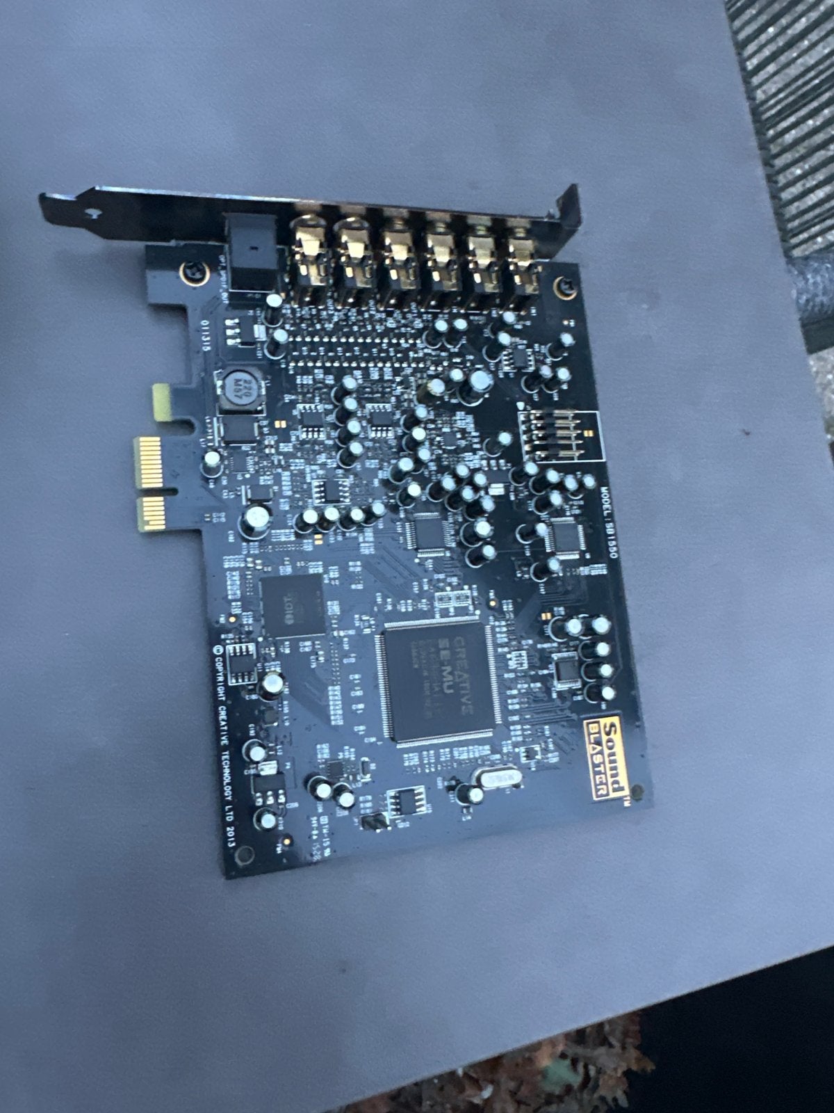 Creative Sound Blaster geluidskaart (Model: SB1550), Computers en Software, Ophalen of Verzenden, Gebruikt, Intern