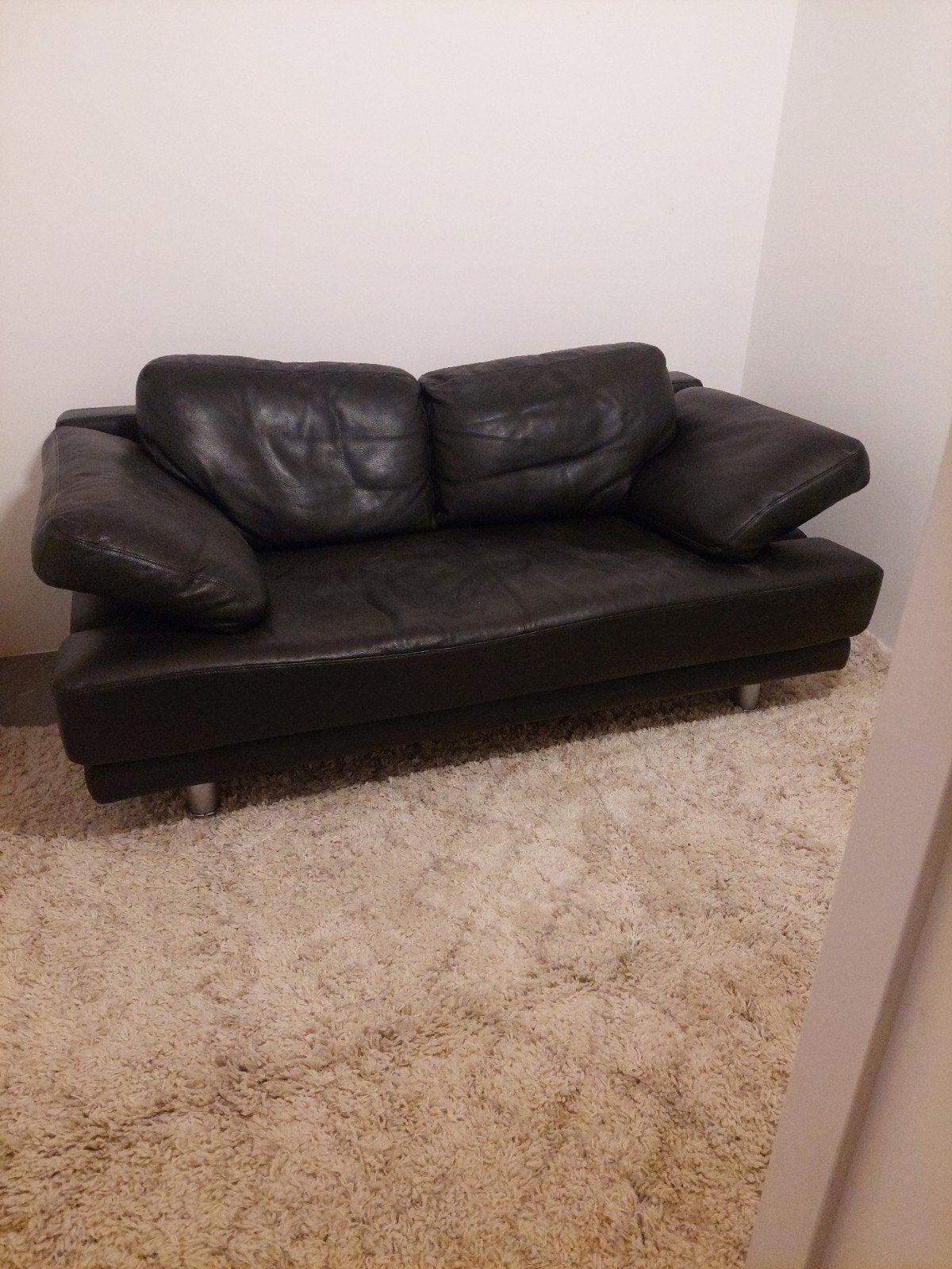 Rolf  Benz    type 355, Ophalen, Gebruikt, 75 tot 100 cm, Leer