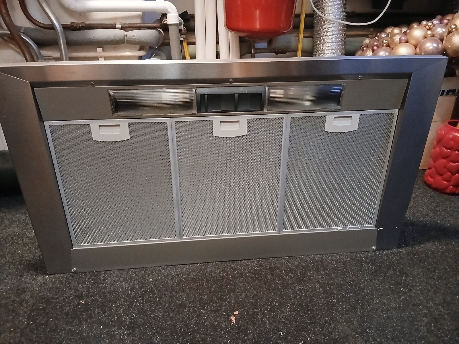 afzuigkap merk siemens 90 cm50 cm, Witgoed en Apparatuur, Ophalen, Wandschouwkap, Zo goed als nieuw, 400 tot 600 m³ per uur