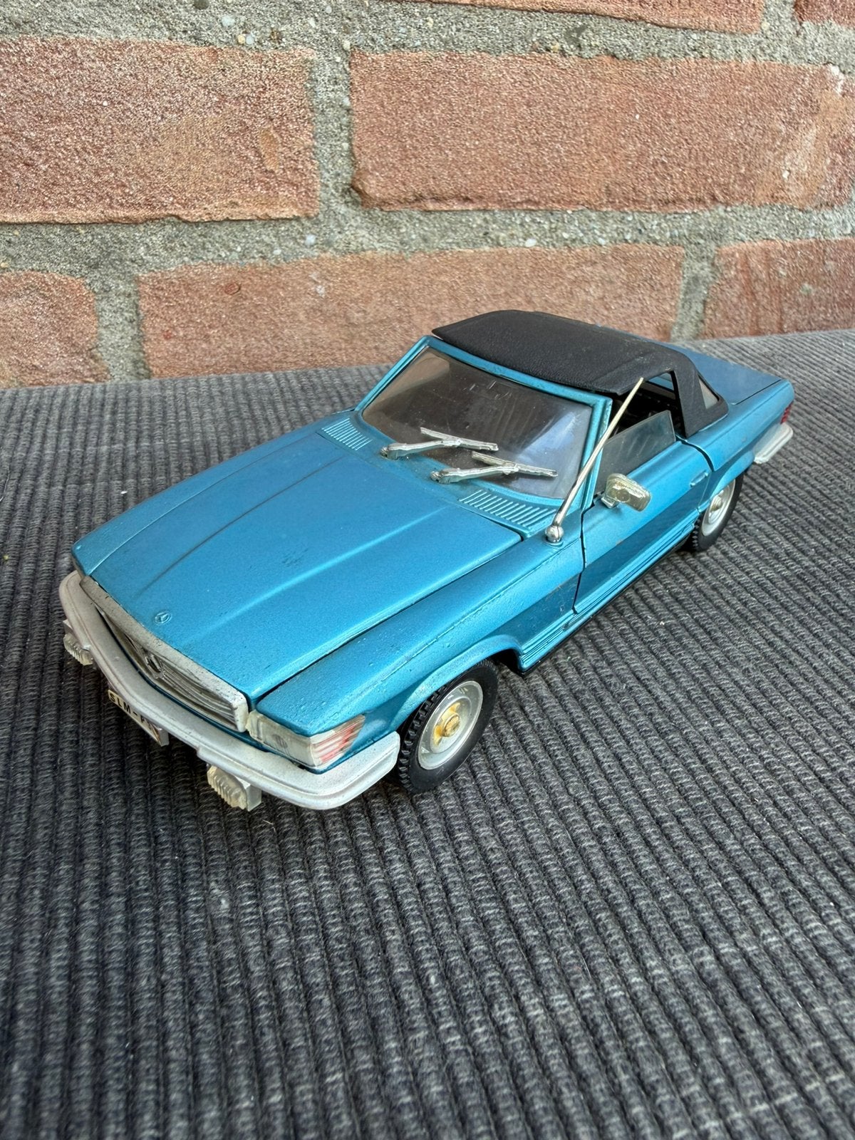 1:25 Polistil S-86 Mercedes-Benz 450 SL, Ophalen of Verzenden, Gebruikt, Auto, Overige merken
