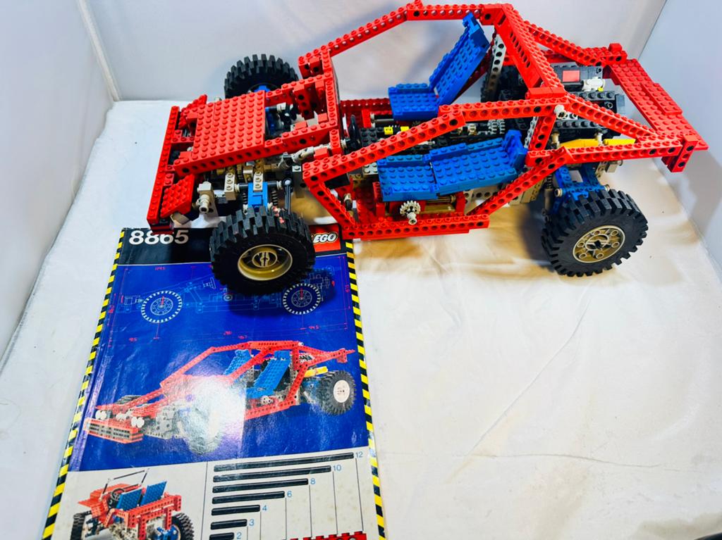 Lego 8865 Test Car, Kinderen en Baby's, Speelgoed | Duplo en Lego, Gebruikt, Lego, Complete set, Compleet, Inclusief instructies