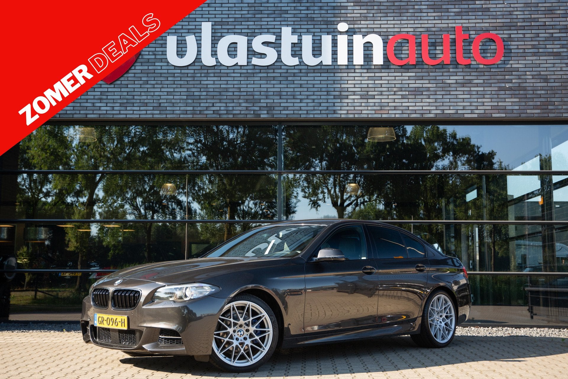 BMW 5 Serie 520i Executive M-Sport , Leder, PDC, 20 inch, Auto's, Automaat, Achterwielaandrijving, Gebruikt, 4 cilinders