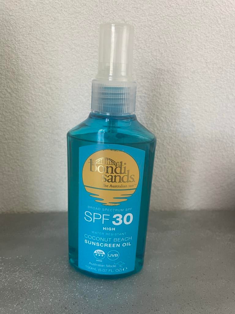 Bondi Sands SPF 30 Kokosnoot Zonnebrandolie, Ophalen of Verzenden, Nieuw, Zonnebrand of After Sun