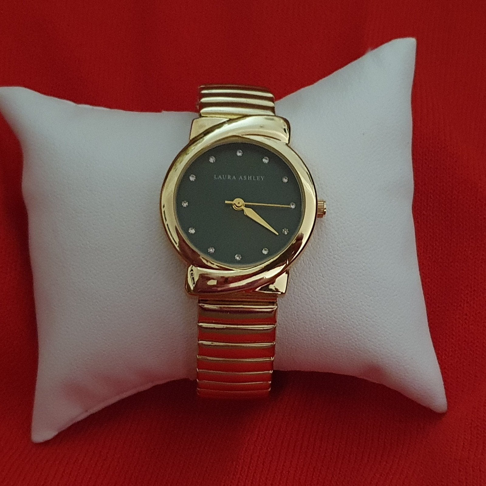 laura Ashley dames horloge met elastische band, Ophalen of Verzenden, Overige merken