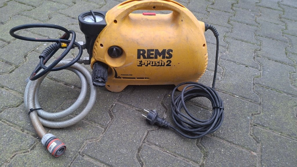 Rems E-Push 2 Elektrische Afperspomp, Ophalen, ., Zo goed als nieuw, .