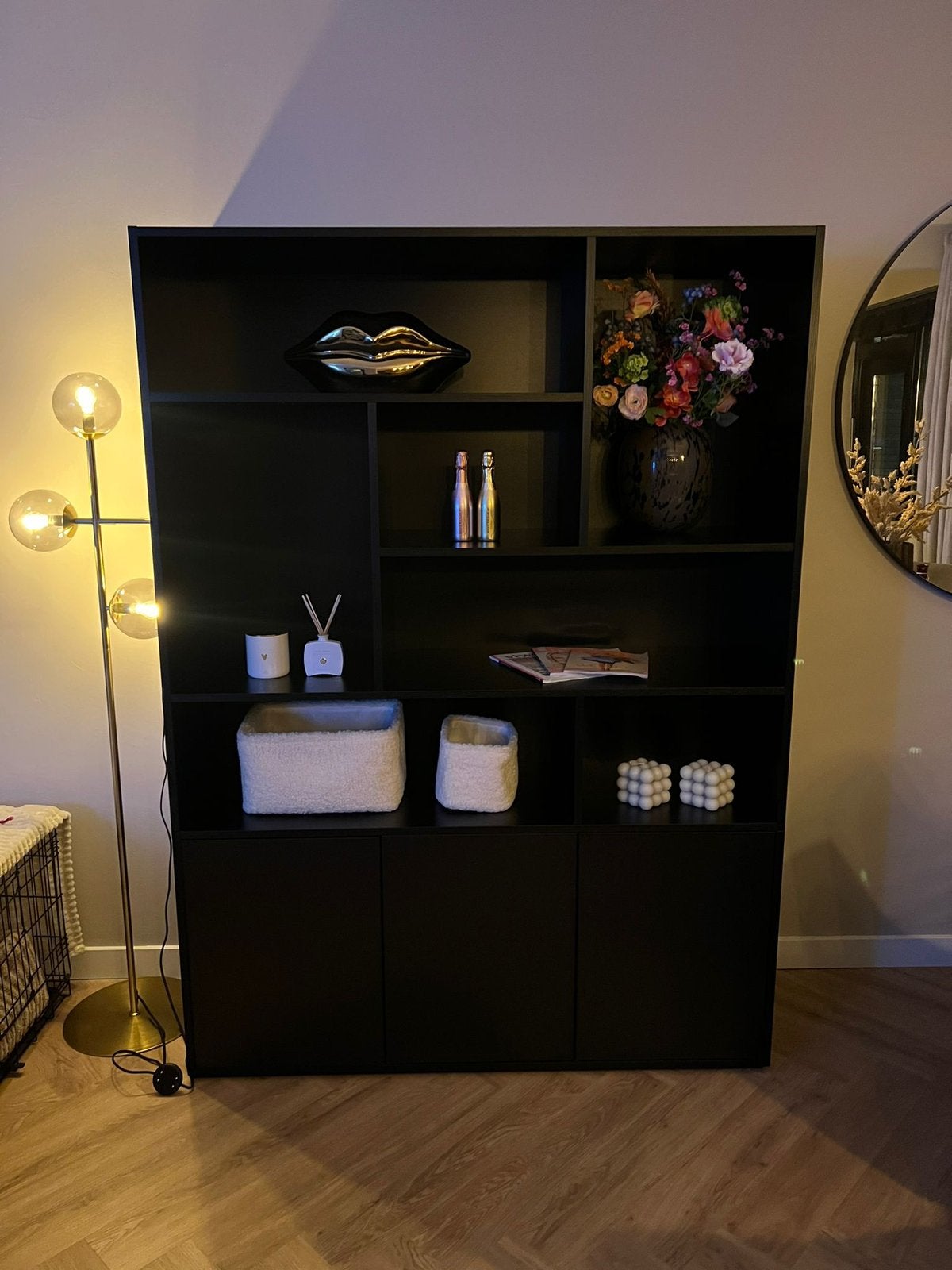Goossens kast madrid, Ophalen, Zo goed als nieuw, 25 tot 50 cm, Minder dan 100 cm