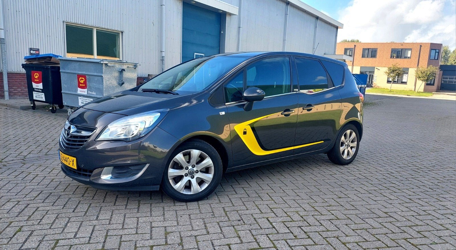 Opel Meriva 1.4 Turbo Ecotec 103KW 2016 Grijs, Auto's, Voorwielaandrijving, 680 kg, 4 cilinders, Handgeschakeld