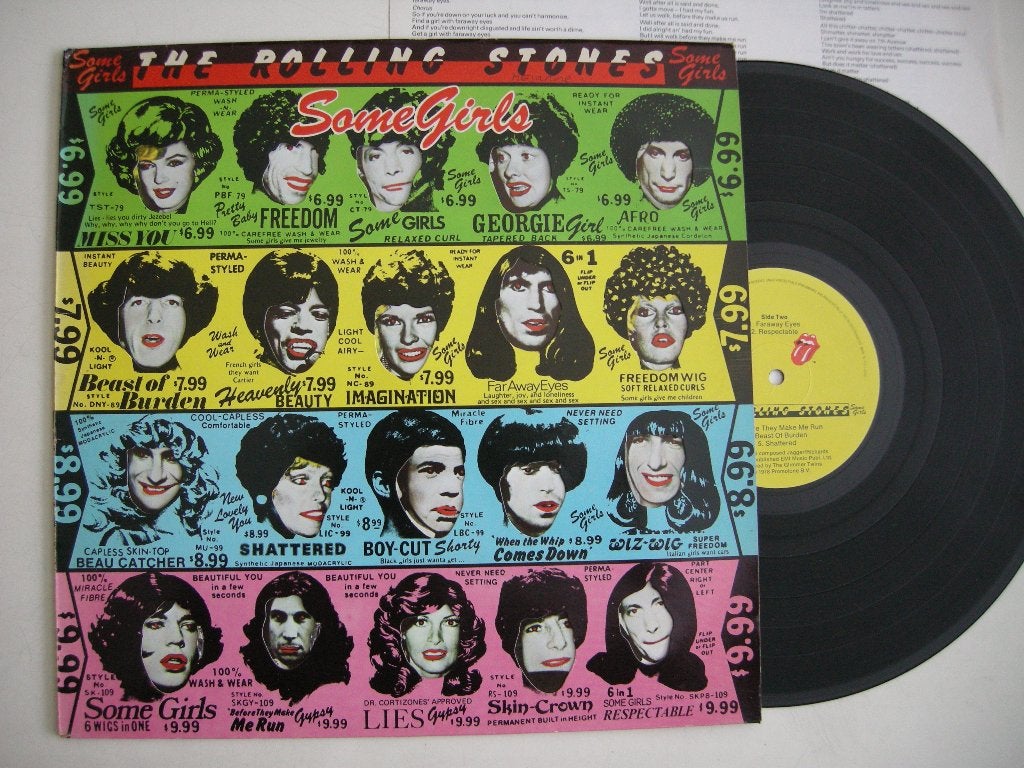 The Rolling Stones Some Girls - LP vinyl zgan, Cd's en Dvd's, Vinyl | Rock, Ophalen, LP, Zo goed als nieuw, 12 inch