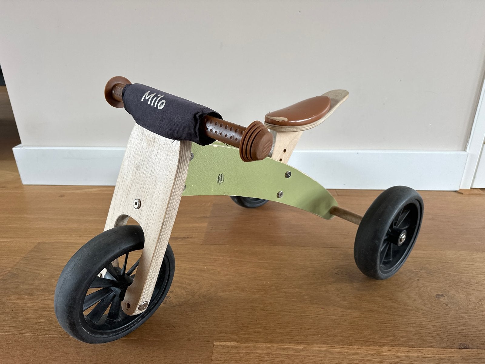 Houten loopfiets, Ophalen, Gebruikt, Loopfiets
