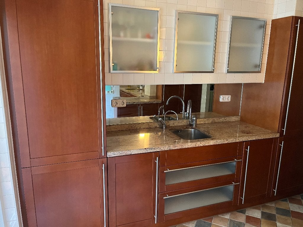Keuken gratis, Huis en Inrichting, Keuken | Complete keukens, Ophalen, Gebruikt, Overige materialen, Bruin