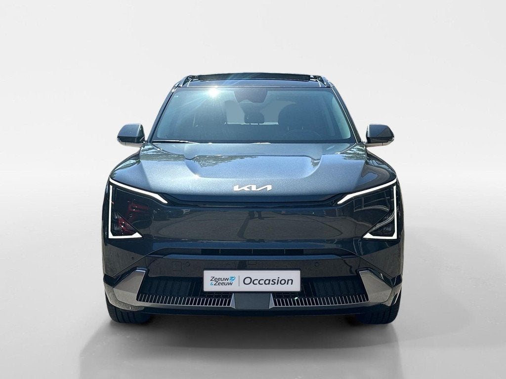 Kia EV5 Plus Advanced 81.4 kWh Pano | geventileerde stoelen, Auto's, Kia, 520 km, 1994 kg, SUV of Terreinwagen, Zilver of Grijs