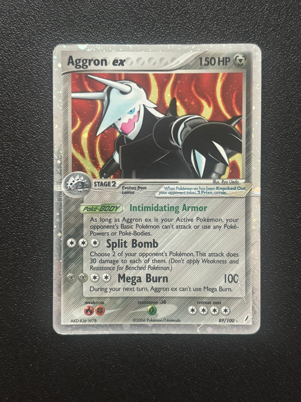 Aggron ex 89 Crystal Guardians (Poor), Hobby en Vrije tijd, Ophalen of Verzenden, Zo goed als nieuw