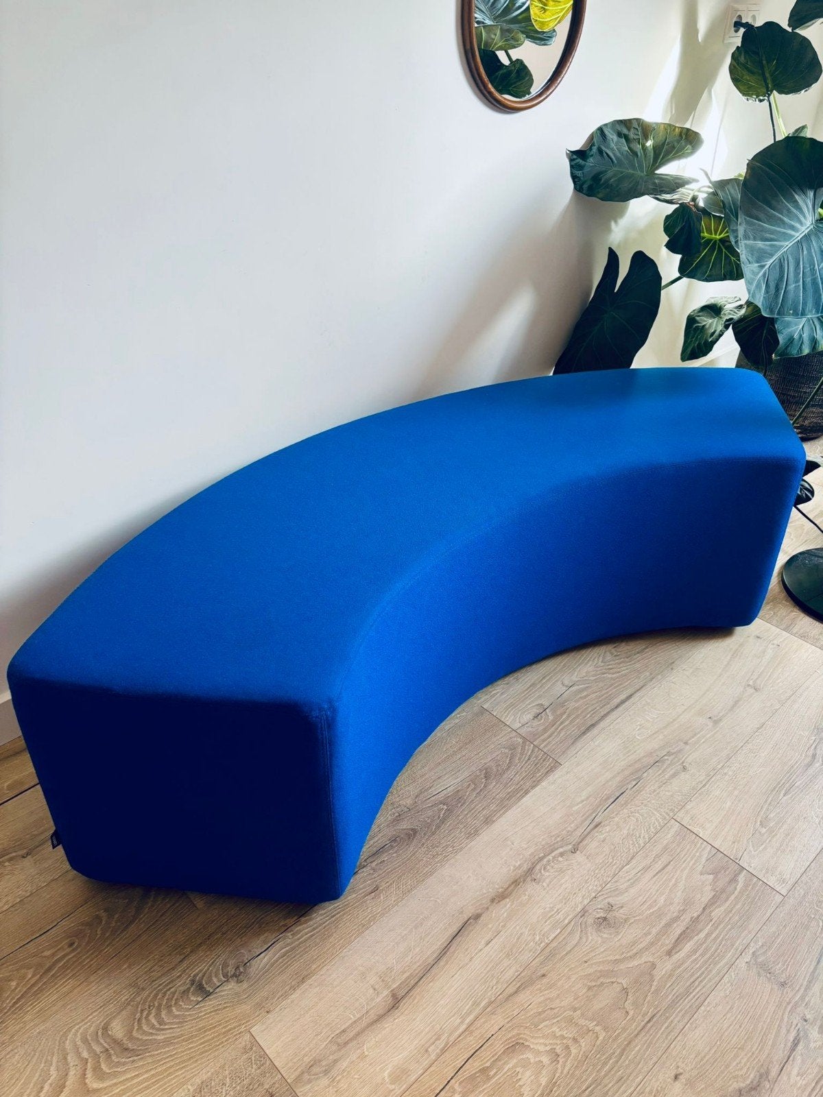 Lande Dots Curve Modulair Zitelement - Blauw, Ophalen, Kunststof, Zo goed als nieuw, Overige vormen