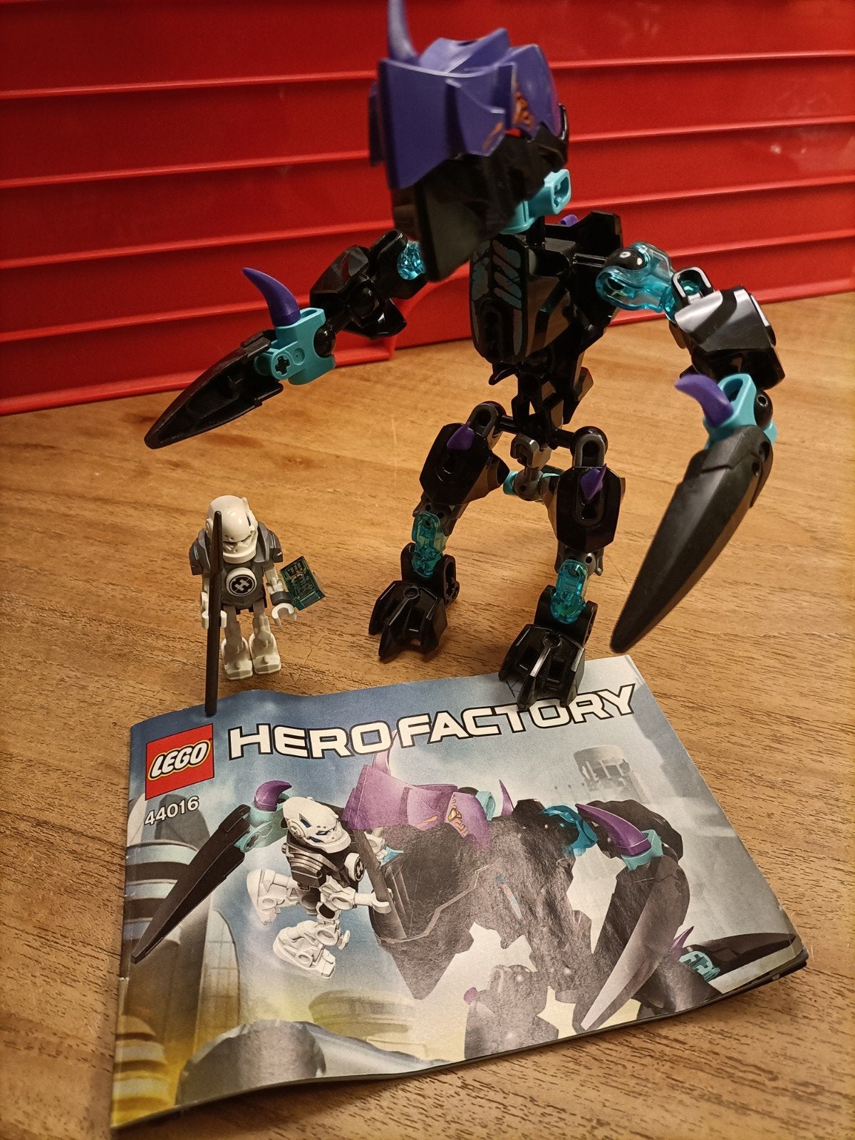 Lego Hero Factory 44016 - Jaw Beast vs Stormer, Gebruikt, Lego, Ophalen of Verzenden, Inclusief instructies