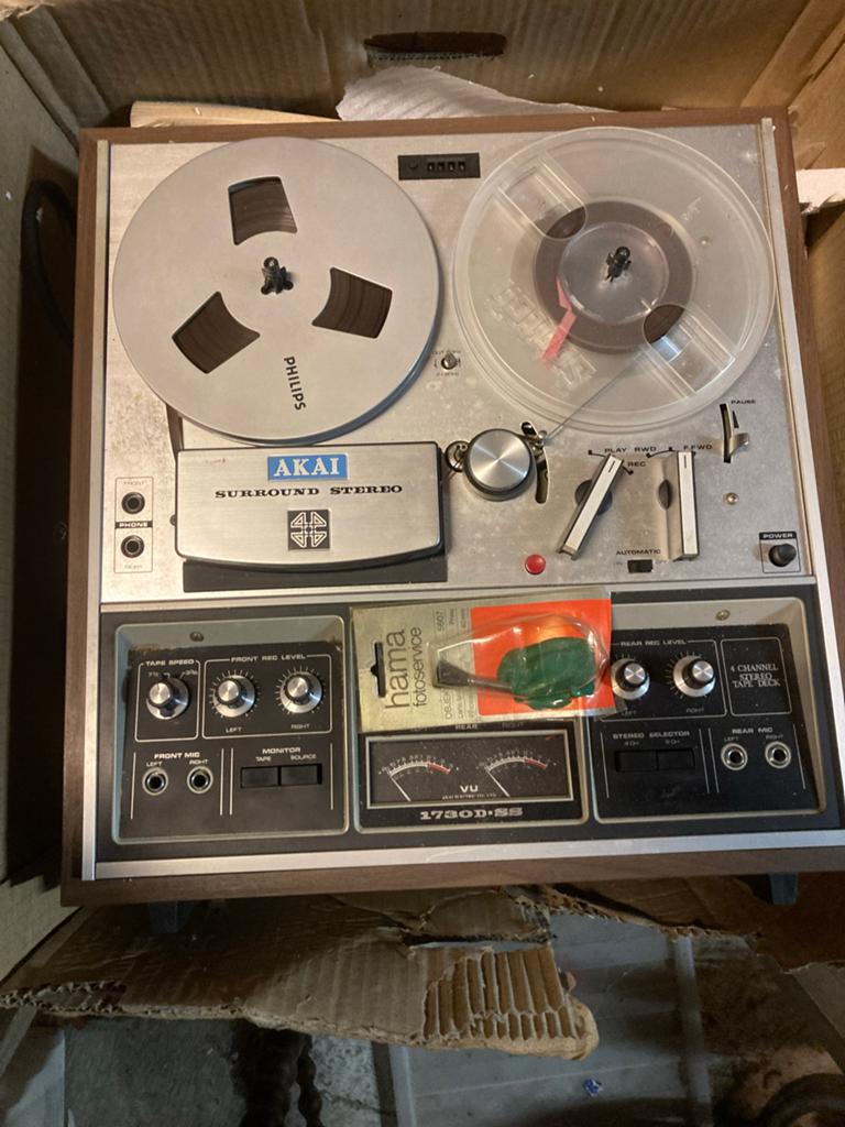 Akai 1730D-SS Surround Stereo bandrecorder., Ophalen of Verzenden
