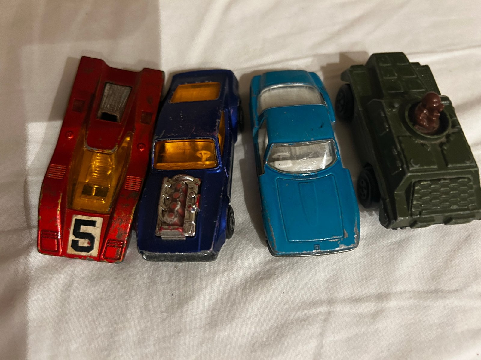 Vintage Matchbox Superfast & Rola-Matics Set - Jaren '70, Ophalen of Verzenden, Gebruikt