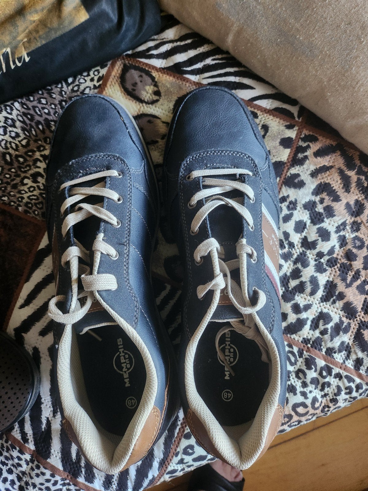 blauwe heren schoenen, Ophalen of Verzenden, Nieuw, Blauw