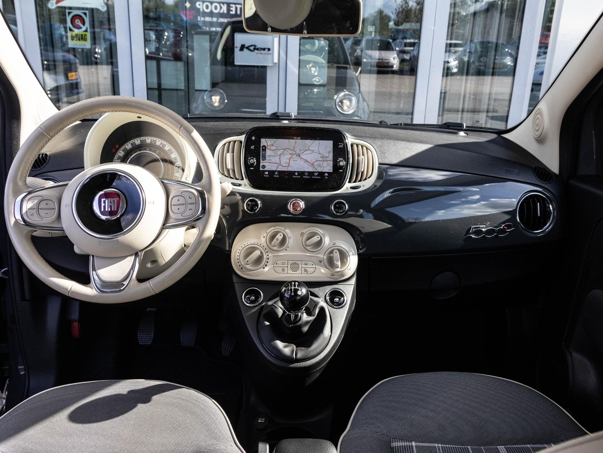 Fiat 500 C 0.9 TwinAir Turbo Lounge | Cabrio | Cruise Contro, Auto's, Voorwielaandrijving, Euro 6, Cabriolet, Origineel Nederlands