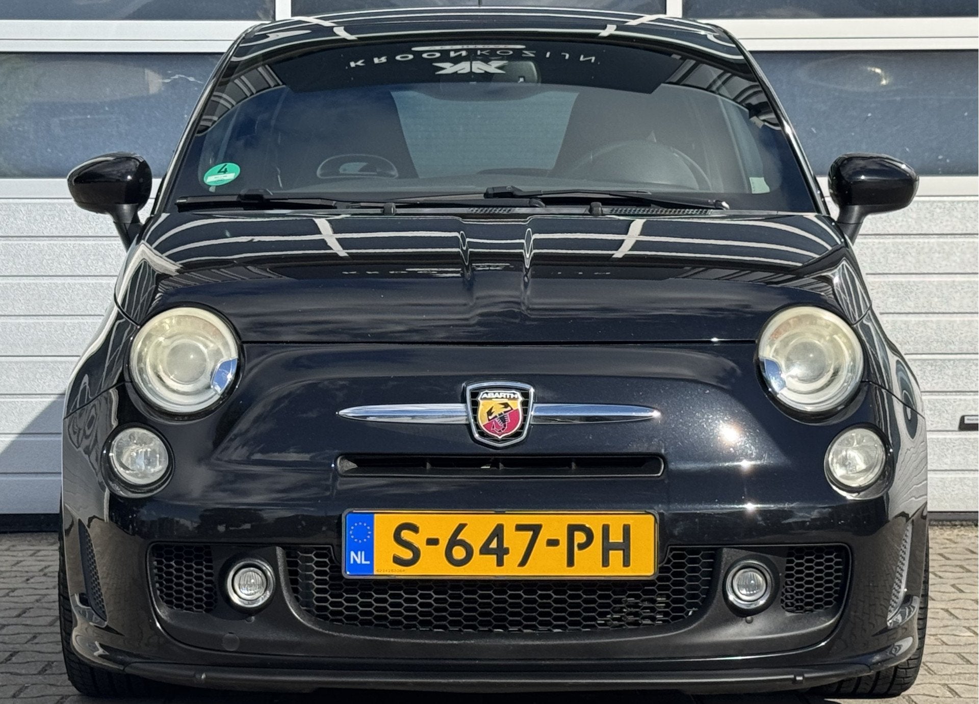 Fiat 500 1.4-16V ABARTH | CLIMA! | XENON! | 17' LM. VELGEN!, Auto's, Voorwielaandrijving, Euro 5, Zwart, 4 cilinders